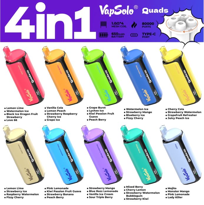 Vape 80k puffs 4in1