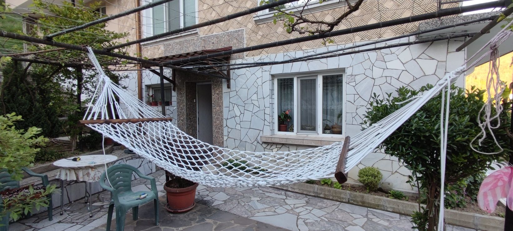 Хамак, Ръчно изплетена люлка