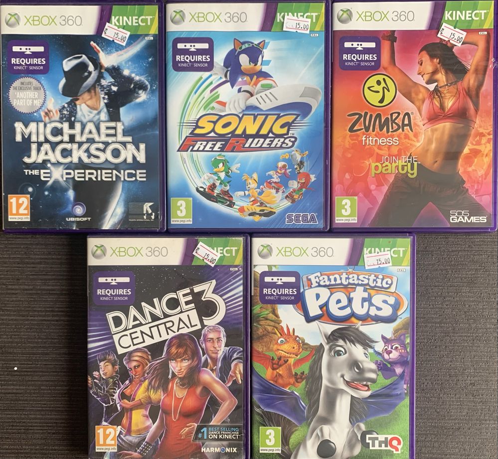 игра за Xbox 360 за кинект , Xbox 360 games кинект - 15 лв