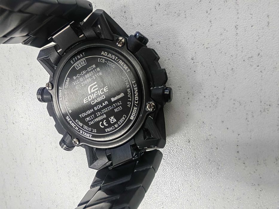 часовник Casio ECB-2000DC-1BEF с гаранция
