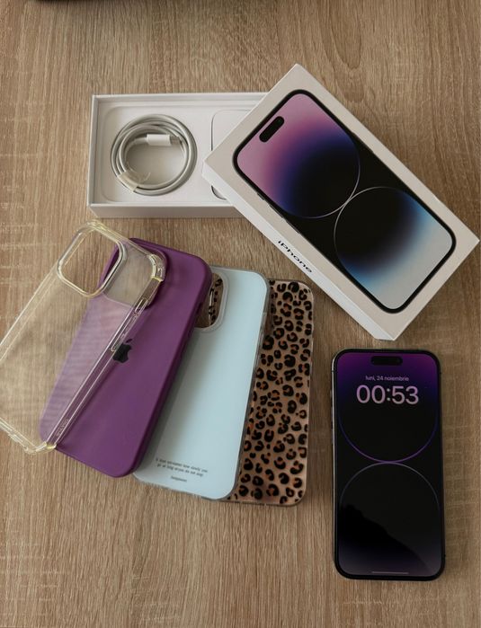 Iphone 14 Pro 512 GB Deep purple 85% baterie