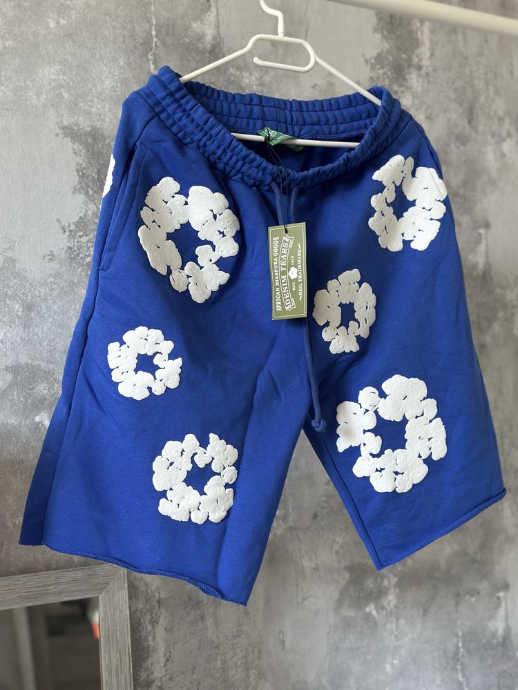 Pantaloni scurti Denim Tears blue trapstar syna amiri