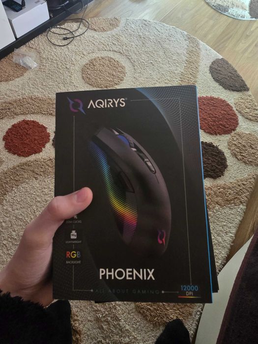 Mouse gaming aqirys phoenix URGENT (DOAR CASH)