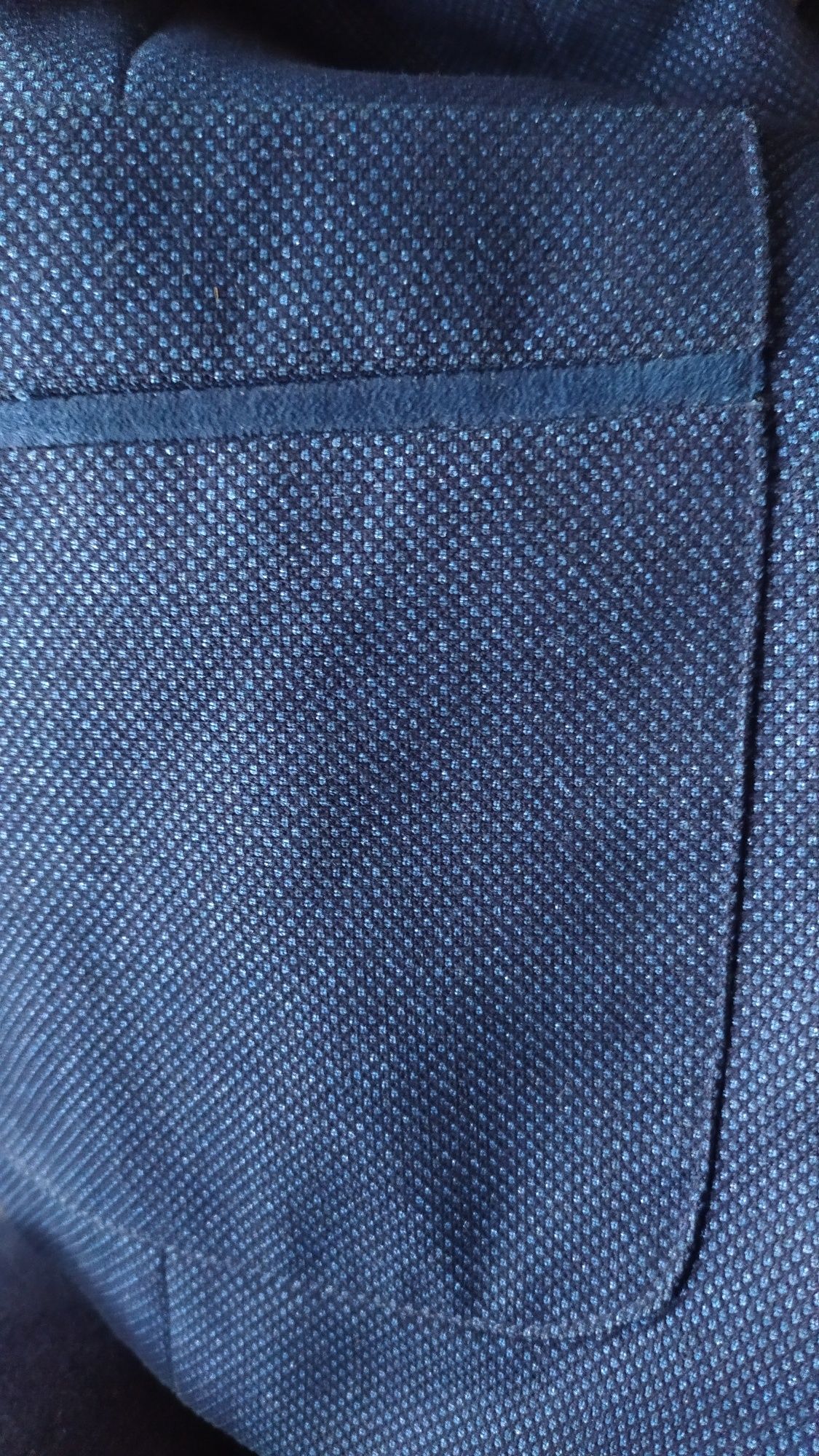 Пиджак темно синий