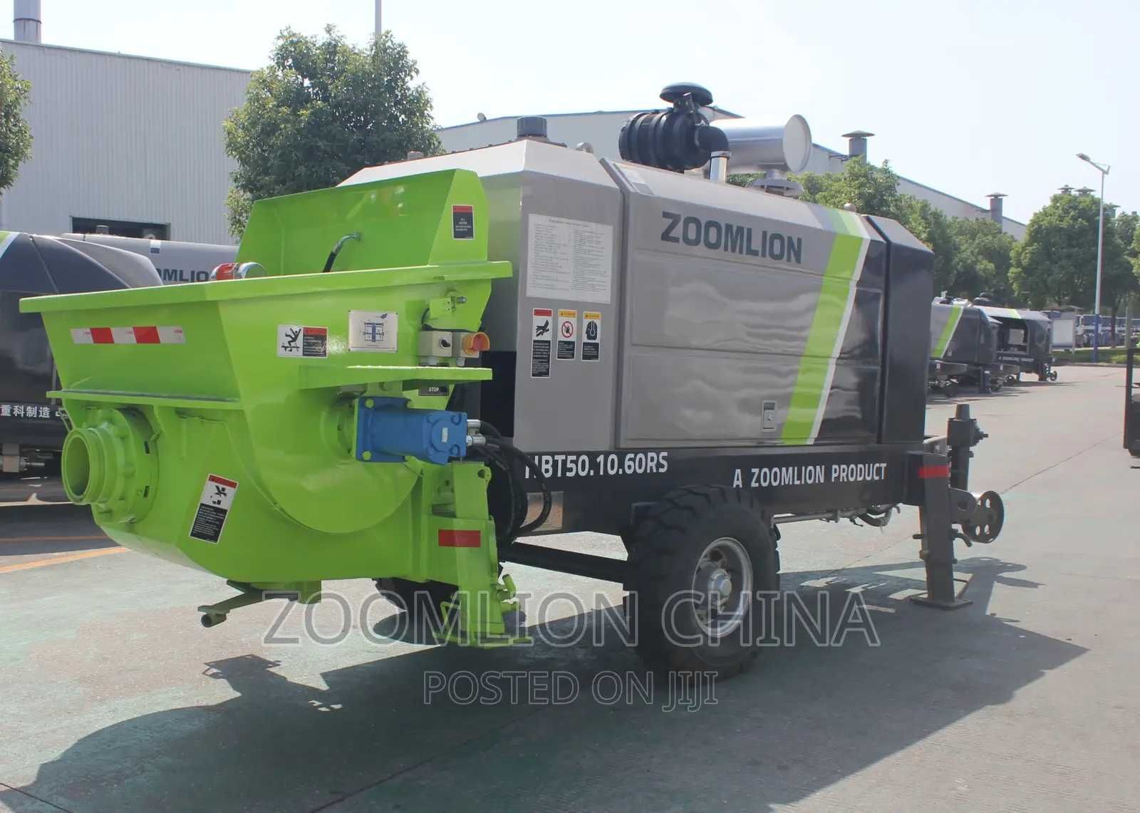Прицепной бетононасос ZOOMLION HBT60