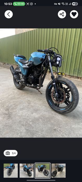 Motosikl Zongshen mator 250cc