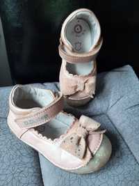 Sandale d.d. step, fetite, balerini, pantofi, mary jane, 23, piele