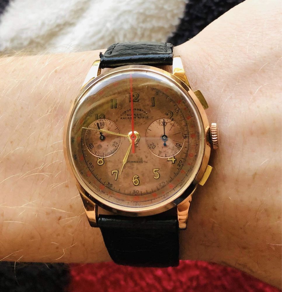 Ceas barbatesc Chronograph Suisse 18K