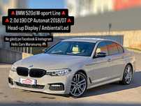 BMW Seria 5 M-Sport line Ambiental Led Scaune Incalzite