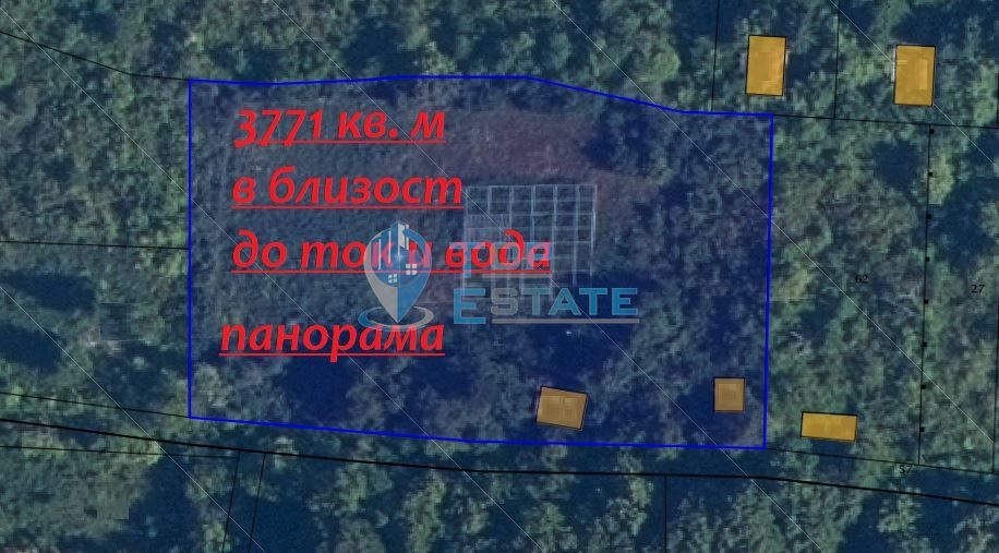 Голям парцел с панорама в близост до Арбанашко бърдо