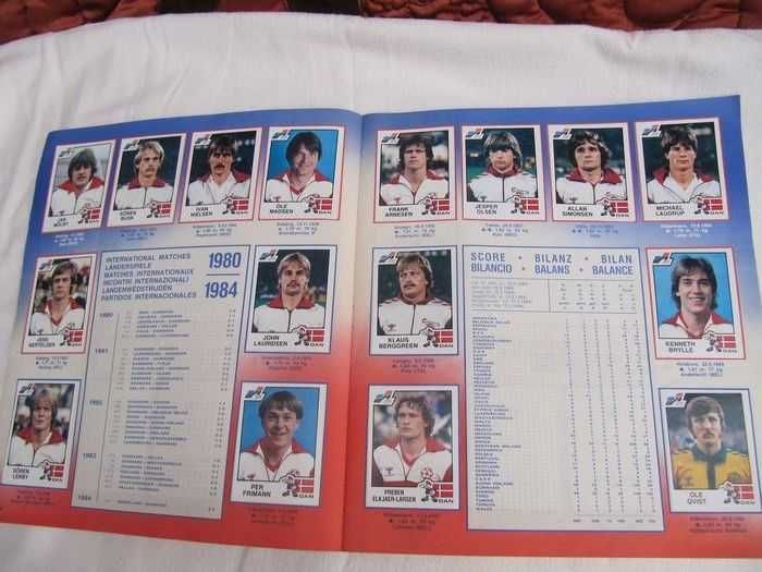 Panini Album Euro 1984 complet 100%