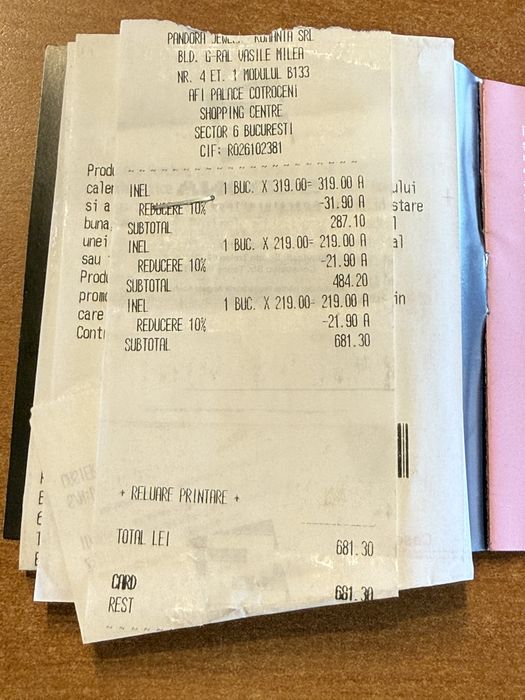 Inel Argint NOU Pandora