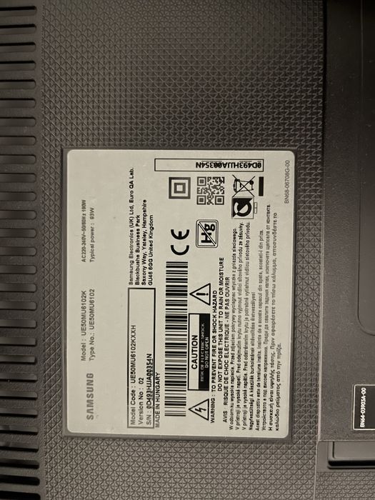 Televizor Samsung UE50MU6102, 125 cm, Smart, 4K, [Ultra HD], LED