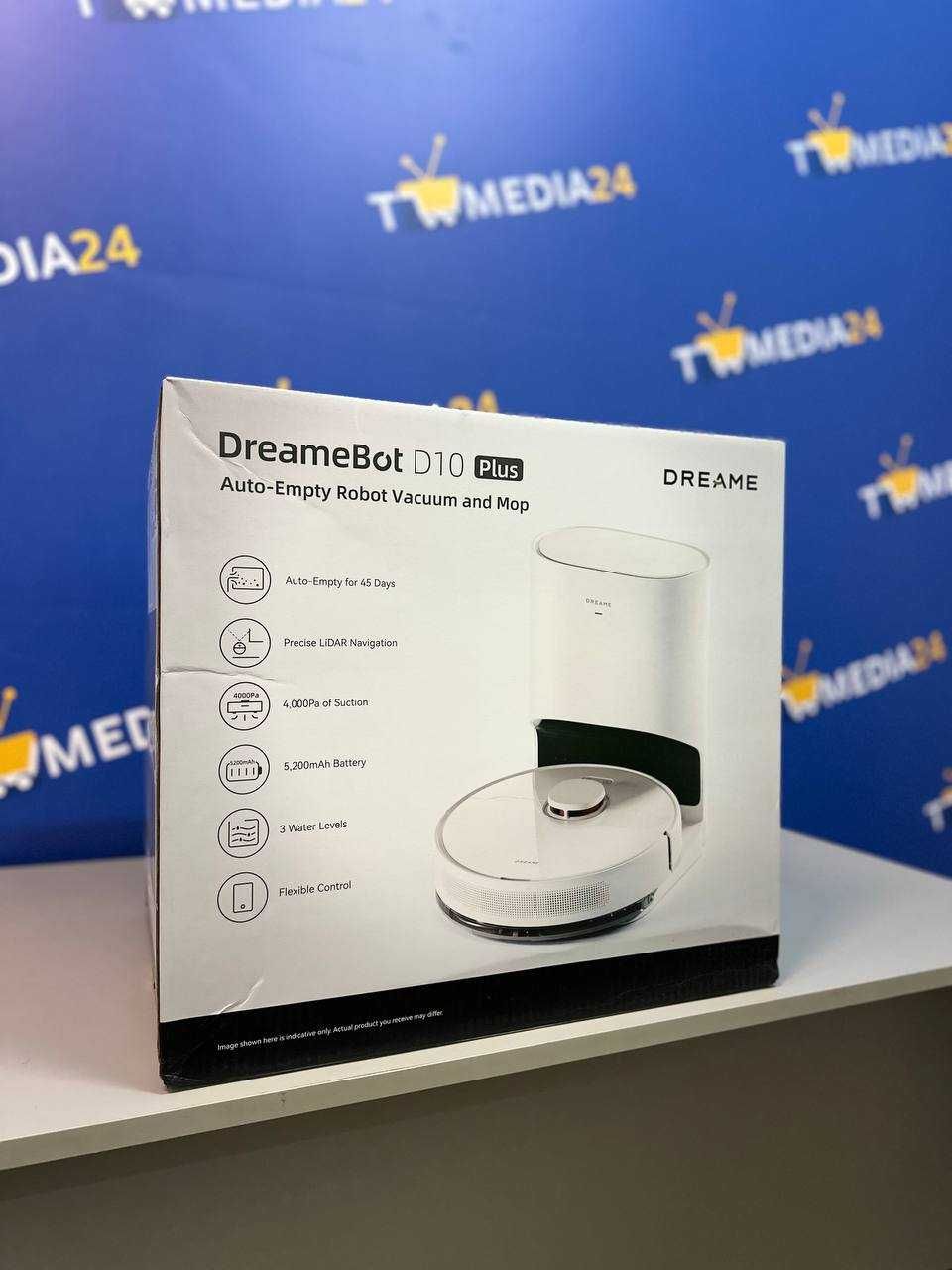 Продаю новые робот пылесосы Dreame D10 Plus