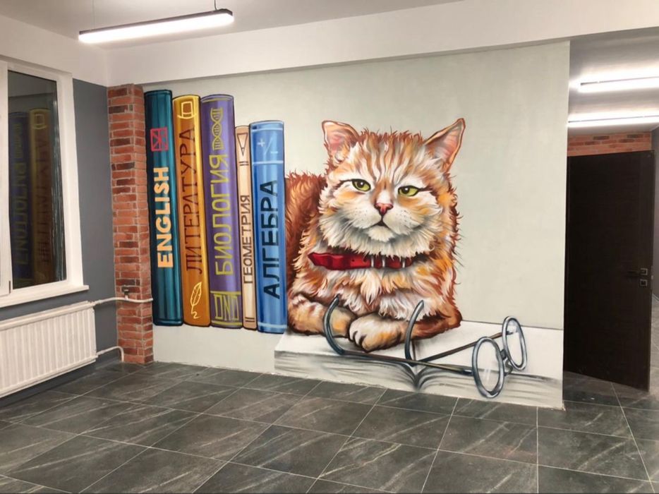 Росспись стен быстро и не дорого