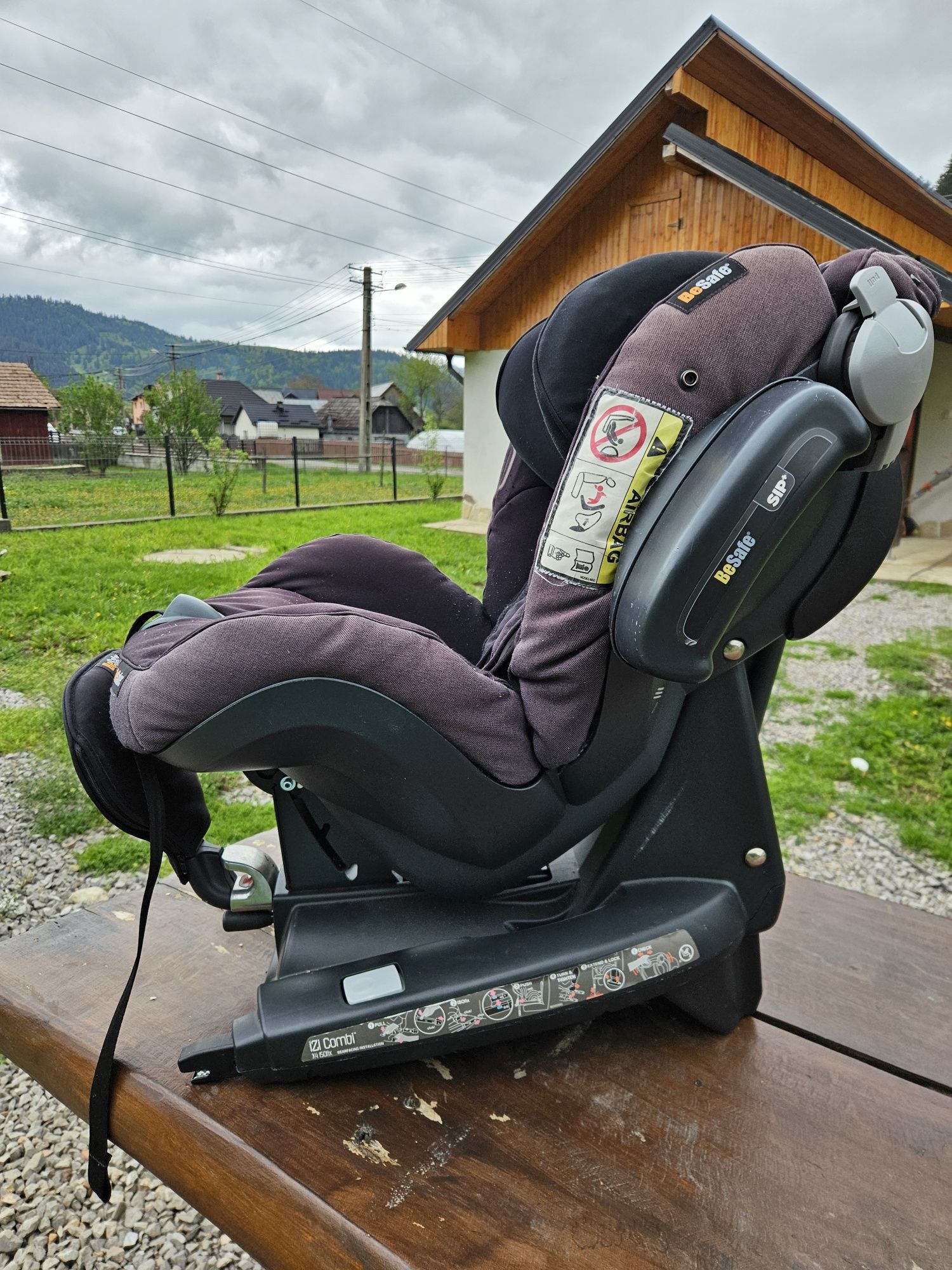 Scaun auto copii Besafe iZi Combi X4 ISOfix 0-18kg