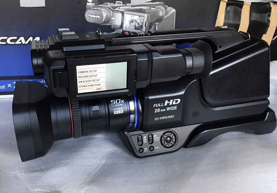 Cameră de filmat panasonic excelentă