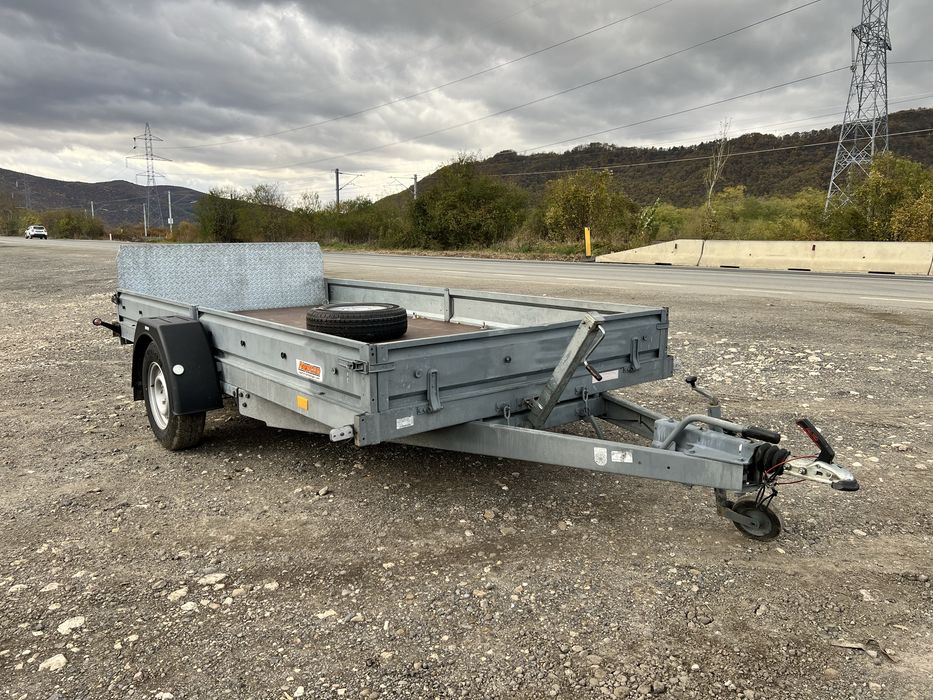 Remorca auto basculabila 1500kg fabricata 08.2024 acte Austria