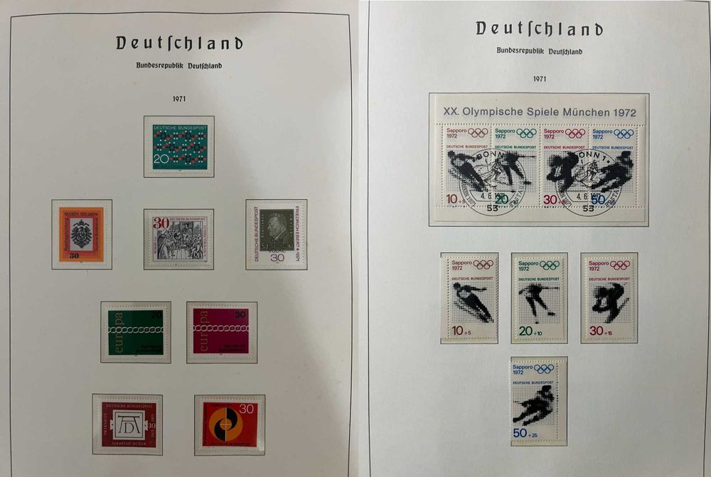 Album de timbre Germania RFG