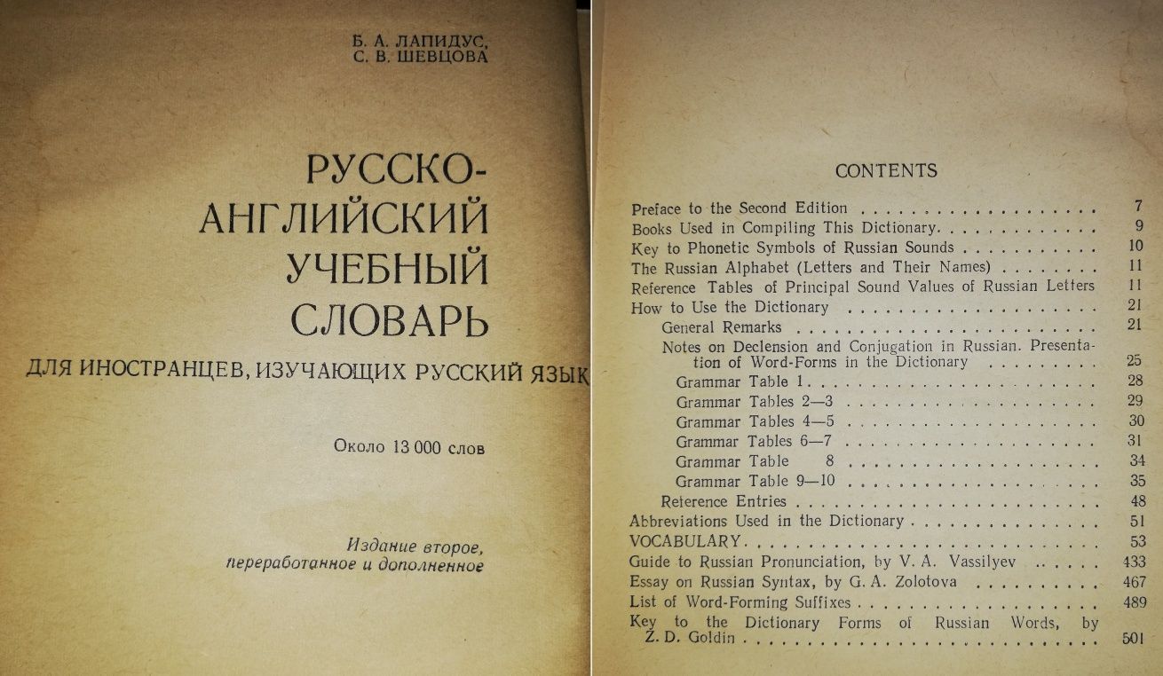 Словари и учебники по Английскому языку.