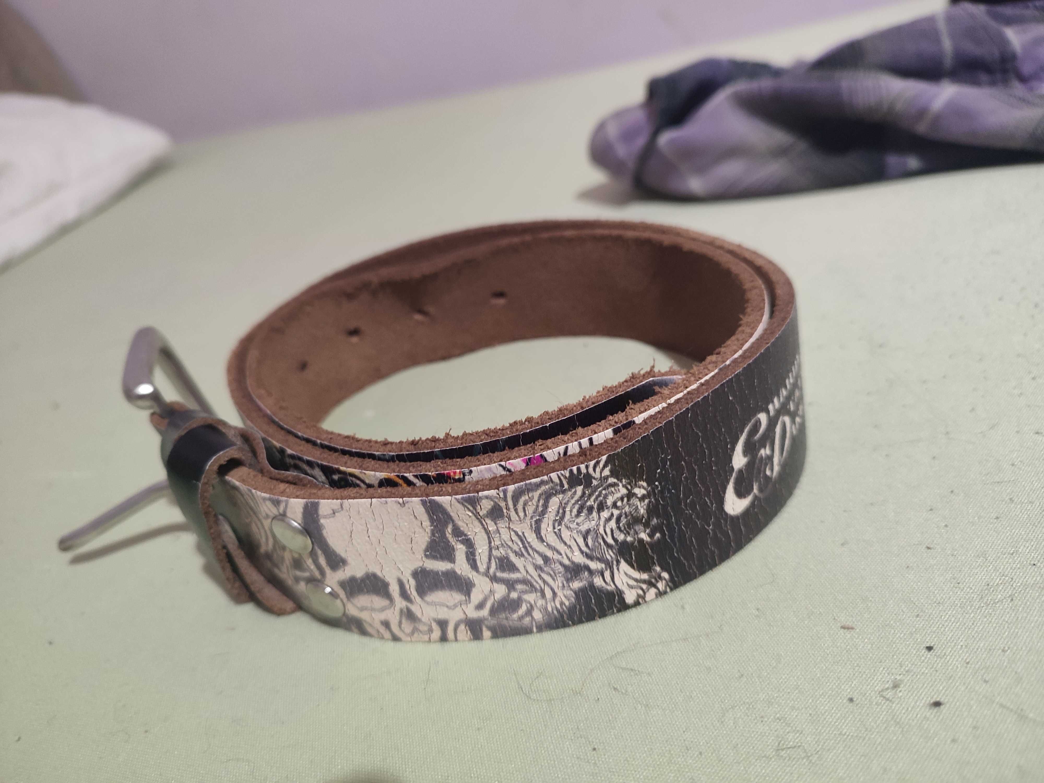 Оригинален кожен колан ed hardy unisex