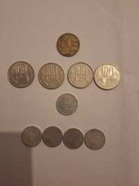 Monede vechi ro și euro