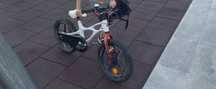 Bicicleta copii RoyalBaby Space Shuttle 16'' Alb