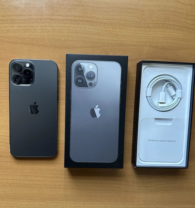 iphone 13 pro max - Graphite- 128gb