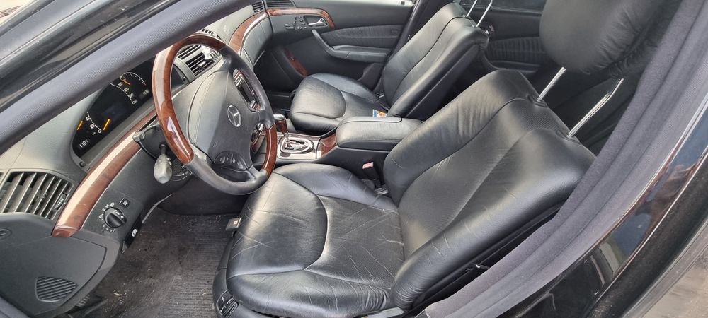 На части Mercedes S430 W220 Мерцедес махагон волан обдухване