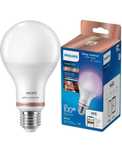 Смарт LED Kрушка Philips WIZ Димируема RGB Е27 100W 2200-6500К