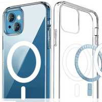 Husă silicon transparent magsafe iPhone 12 și IPhone 12 pro