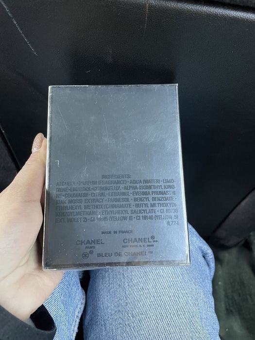 parfum bleu de chanel