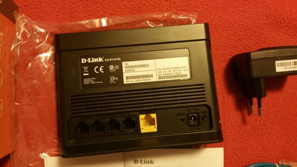 Router wireless dlinkgo N150