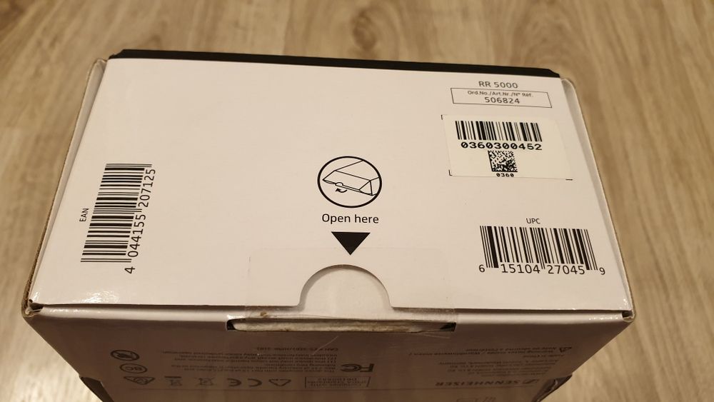 SIGILATA Casca Secundara Sennheiser RR 5000 WIRELLES neagra