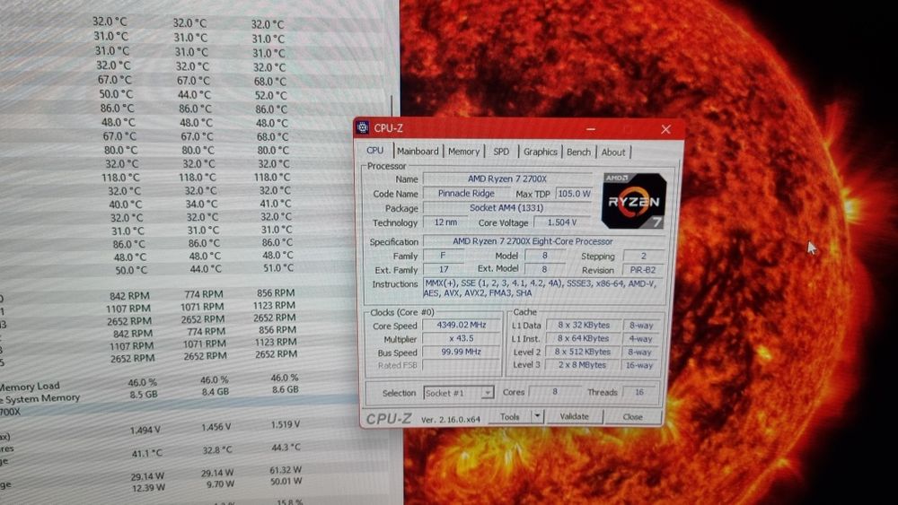 Procesor Ryzen 2700x
