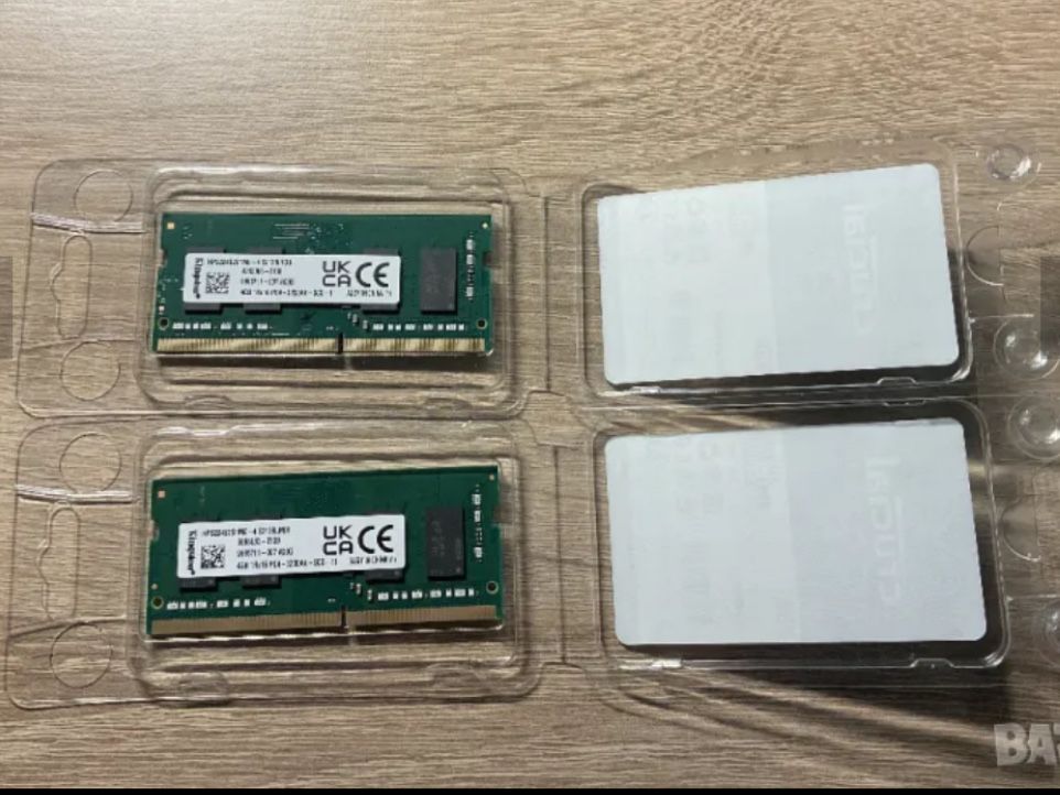 Ram памет kingston 2 x 4gb
