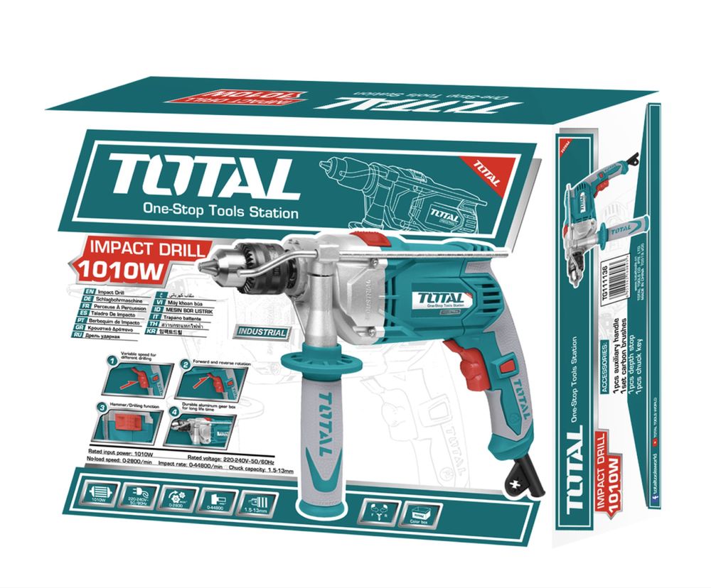 Ударна бормашина TOTAL 1010W