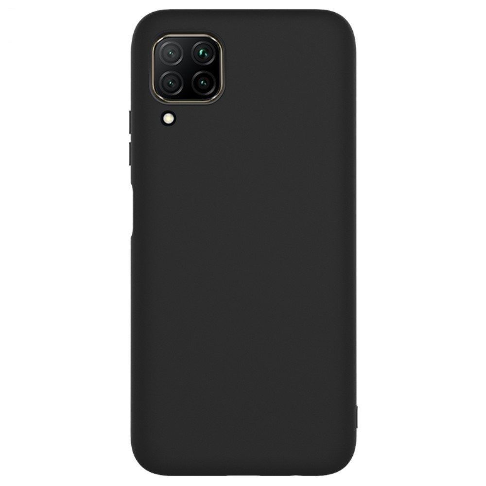 Husa Silicon Slim Transparenta / Neagra - Huawei P40 P30 LITE