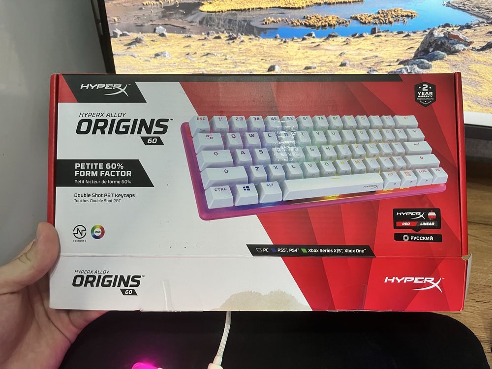 Продам клавиатуру, HyperX Alloy Origins 60