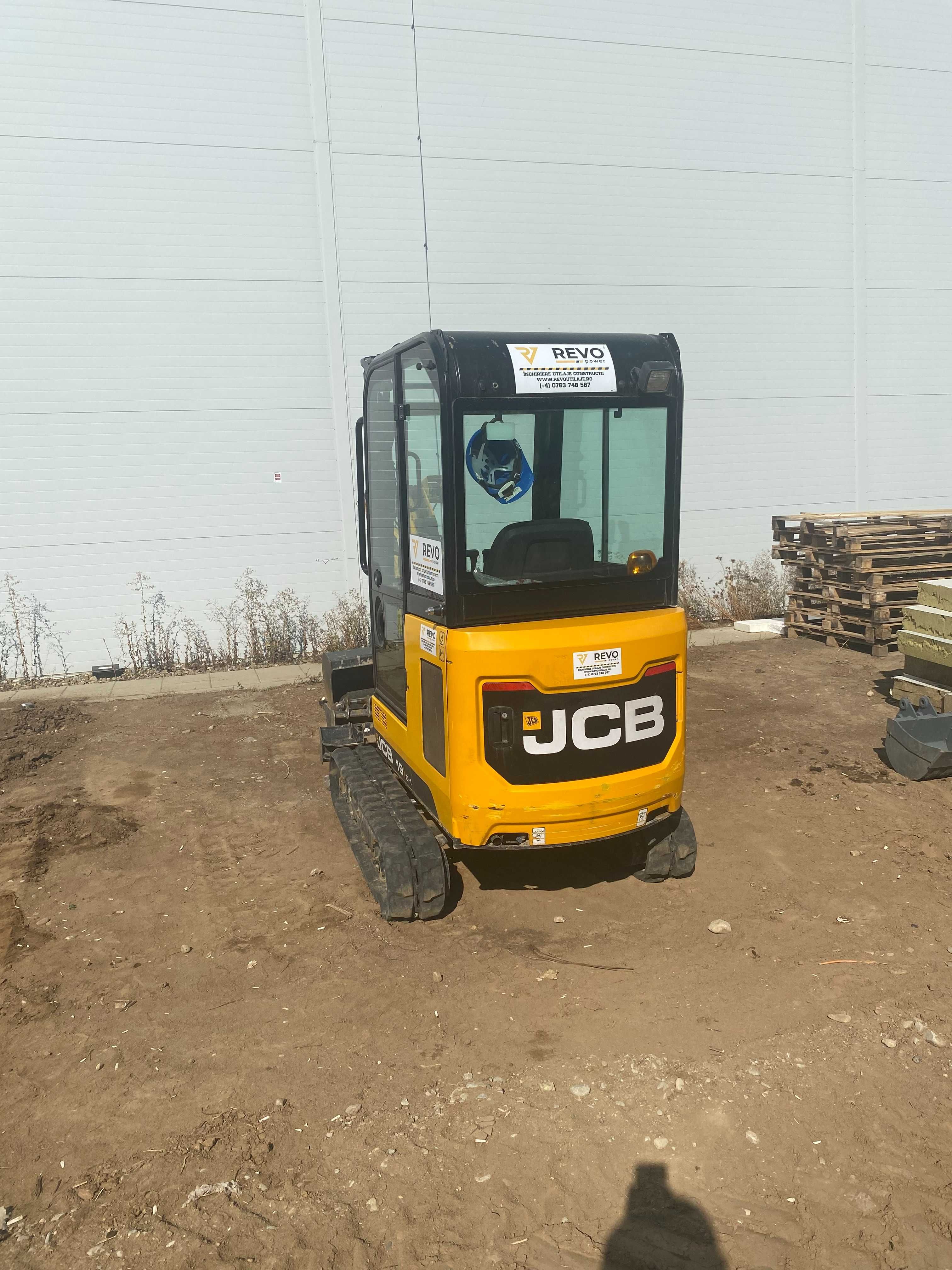 Vand Mini Excavator JCB 19C 2 Tone an 2019