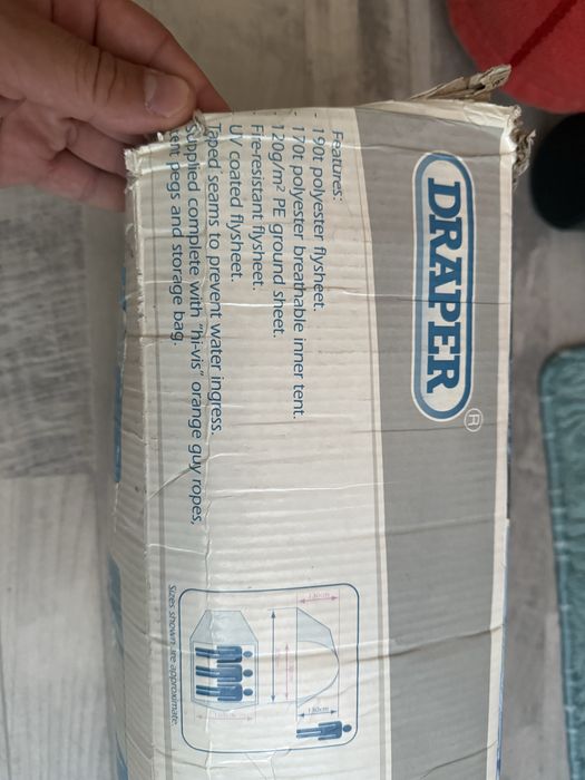 Триместна палатка DRAPER обем 1500 куб.см