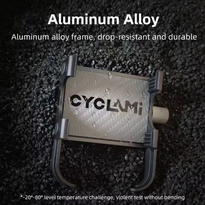 Suport aluminiu telefon oglinda motocicletă motor scuter atv Cyclami