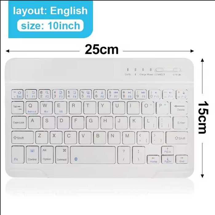 Нова суперкомпактна безжична клавиатура с вградена батерия