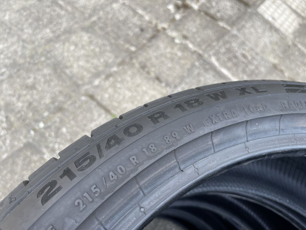 Continental ContiSportContact 5 215 /40R18