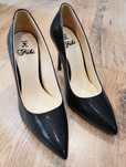 Superbi pantofi stiletto FABI made in Italy noi piele naturala 37.5/38