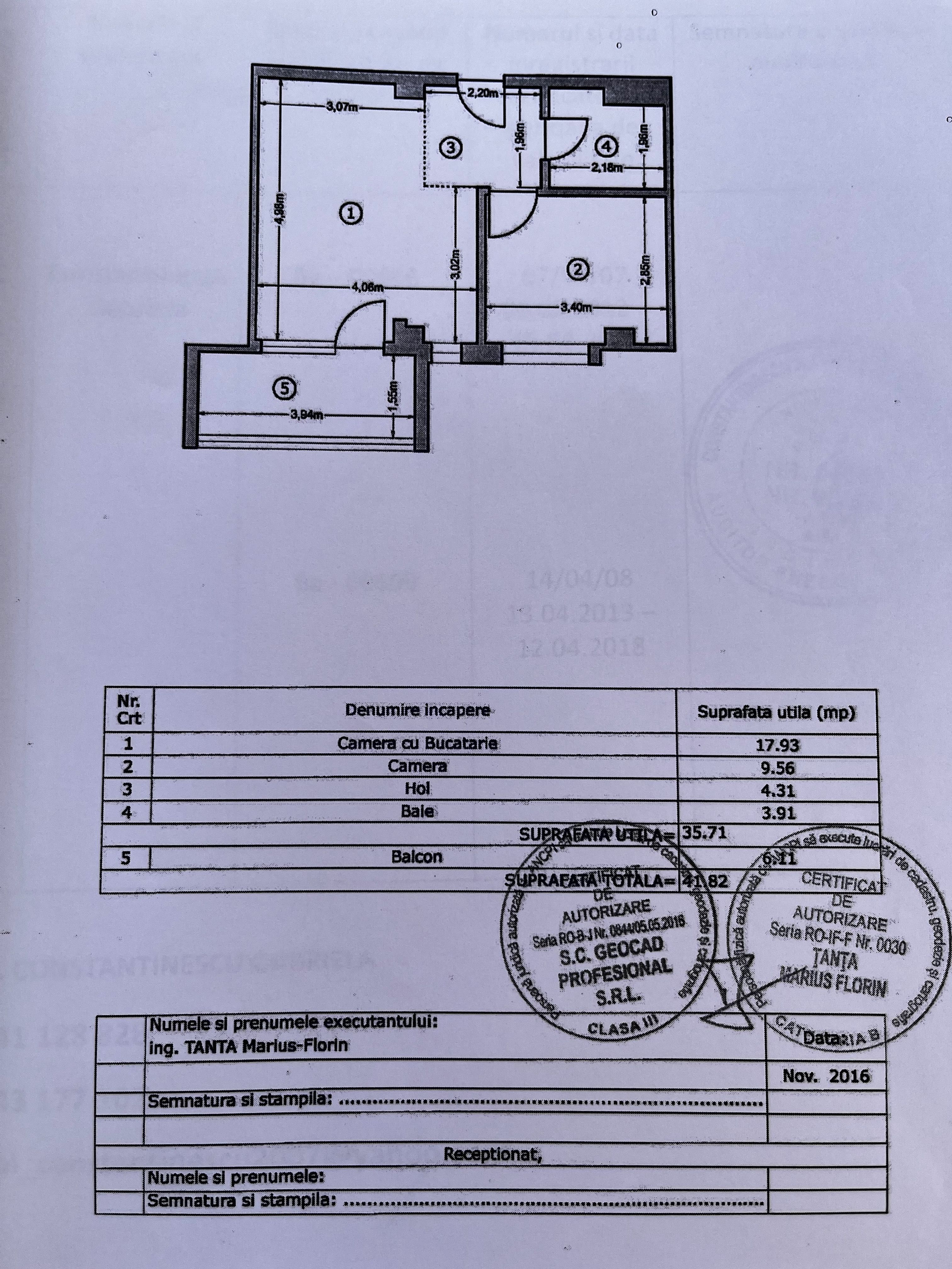 Apartament 2 camere Militari Residence