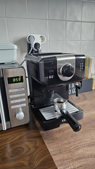 Espressor manual krups, garantie iulie 2027