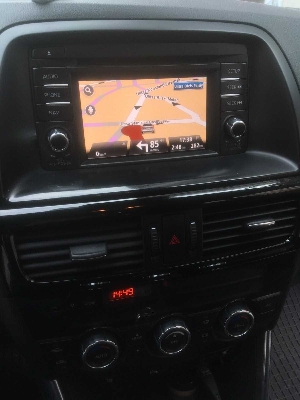 2025г Mazda NB1 TomTom Sd Card Навигация Мазда 2,3,5,6,CX-3,CX-5,MX-5