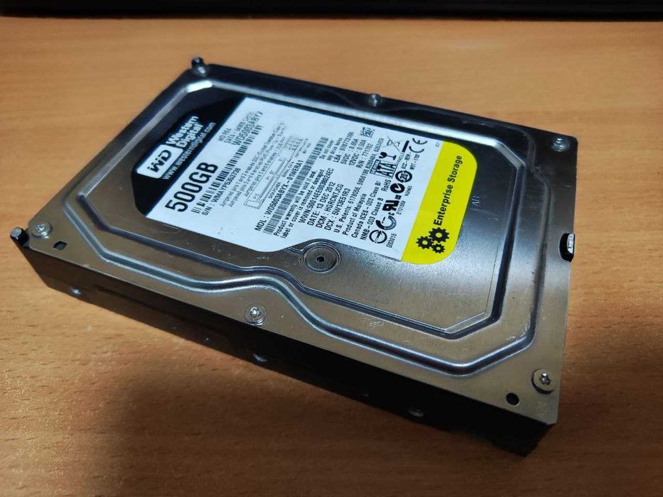 Жесткий диск HDD Western Digital 500GB Enterprise WD5003ABYX