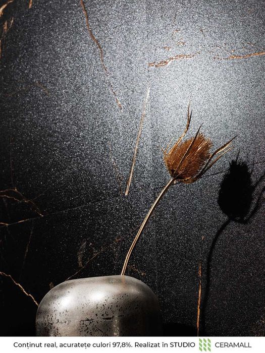 Gresie 8029 60x120 Black Gliter